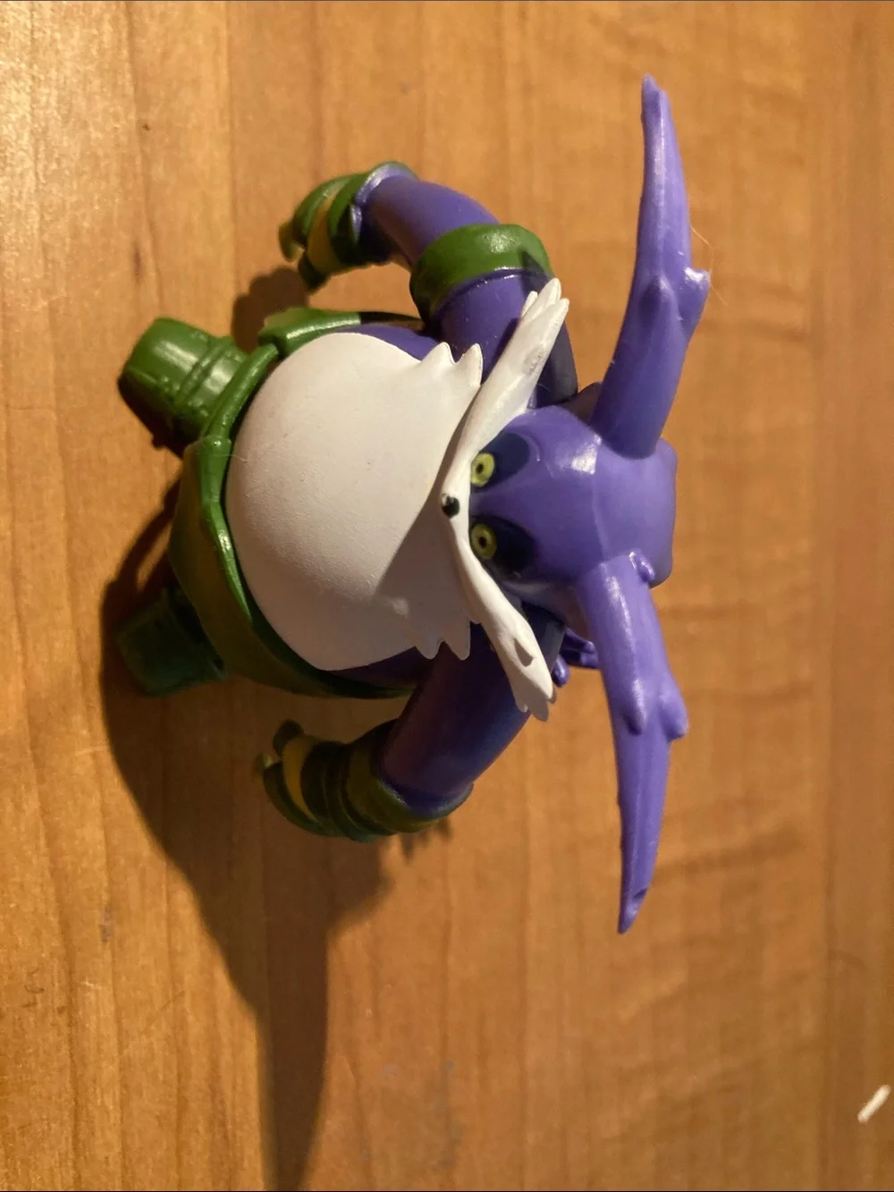 Weird lil Purple & Green Creature Figure Toy